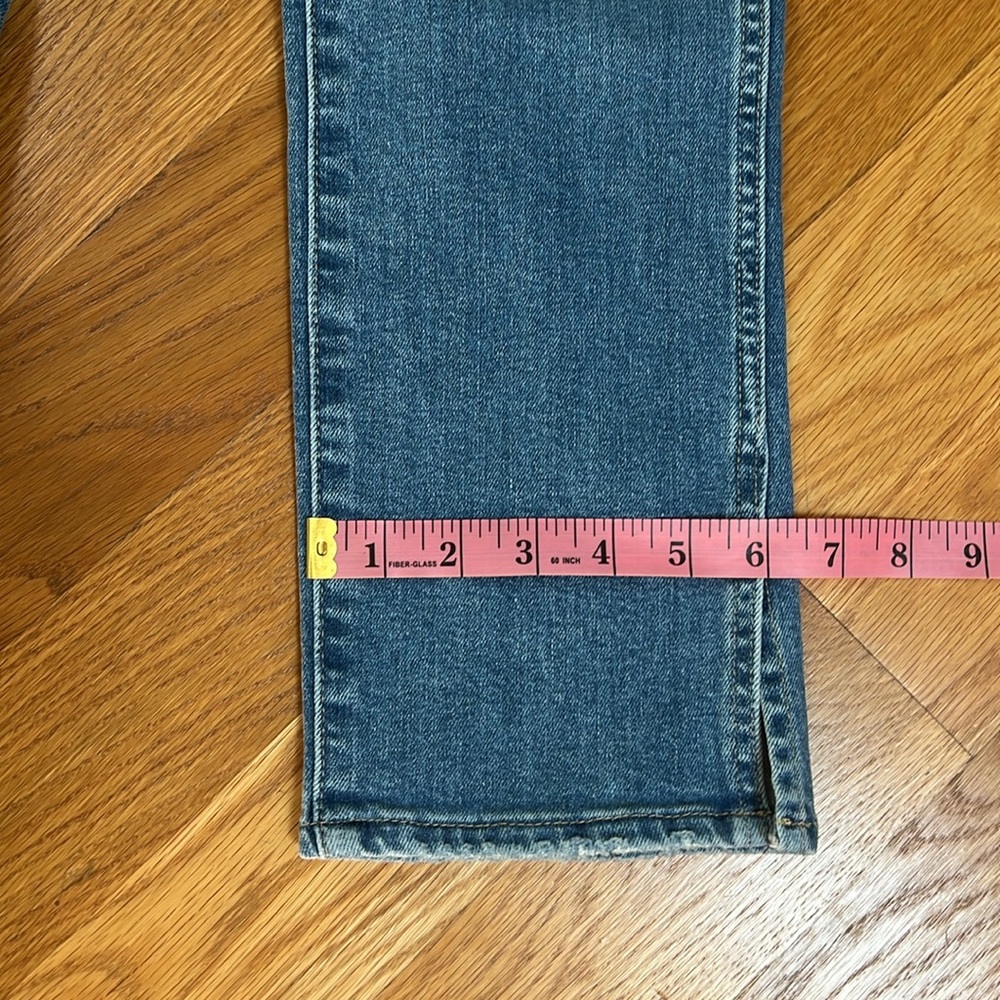 GAP Mid Rise Split-Hem Vintage Slim Jeans - Picture 11 of 13